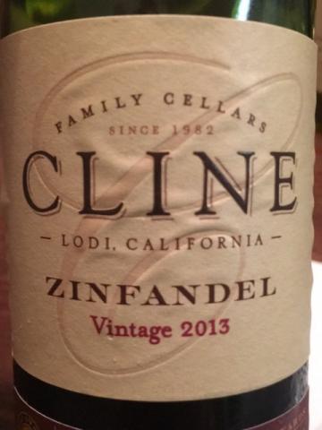 Cline - Lodi Zinfandel - 2013