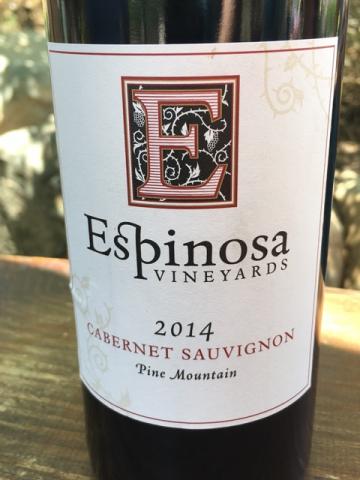 Espinosa Vineyards - Cabernet Sauvignon - 2014