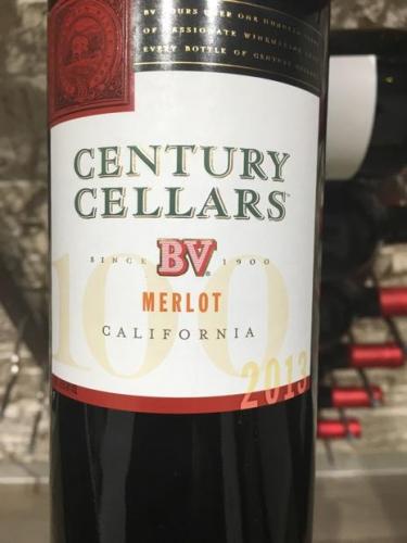 Beaulieu Vineyard (BV) - Century Cellars Merlot - 2013
