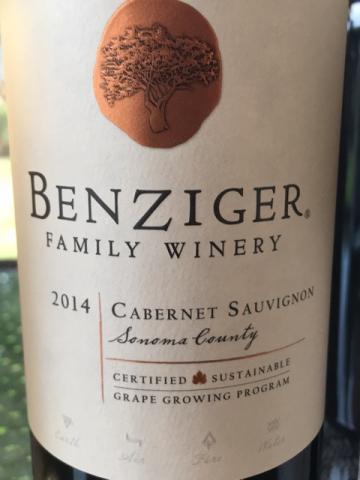 Benziger - Cabernet Sauvignon - 2014