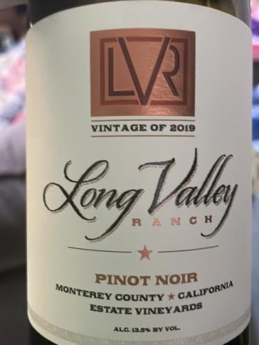 Long Valley Ranch - Pinot Noir - 2019