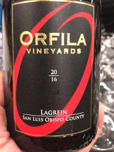 Orfila Vineyards - Lagrein - 2016