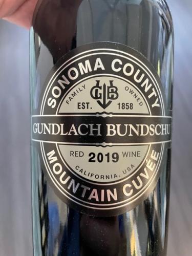 Gundlach Bundschu - Mountain Cuvée - 2019