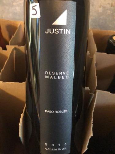 Justin - Reserve Malbec - 2014