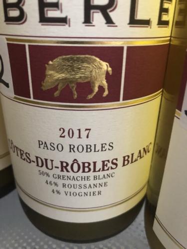 Eberle - Côtes-du-Rôbles Blanc - 2017