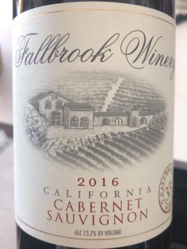 Fallbrook - Reserve Cabernet Sauvignon - 2016