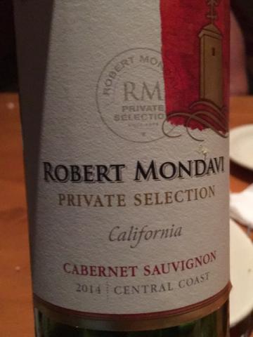 Robert Mondavi Private Selection - Cabernet Sauvignon - 2014