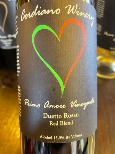Cordiano - Duetto Rosso - 2019