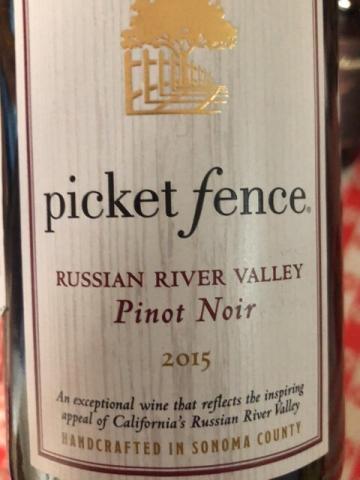 Picket Fence - Pinot Noir - 2015