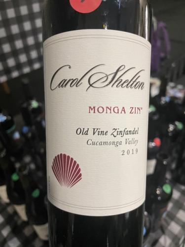 Carol Shelton - Monga Zin Old Vine Zinfandel - 2019