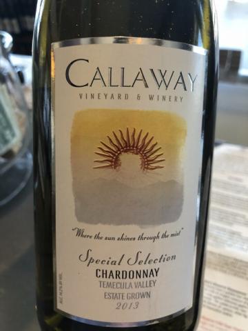 Callaway - Special Selection Chardonnay - 2013
