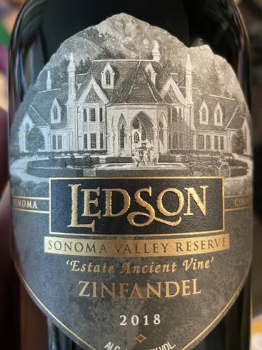 Ledson - Sonoma Valley Reserve Estate Ancient Vine Zinfandel - 2018