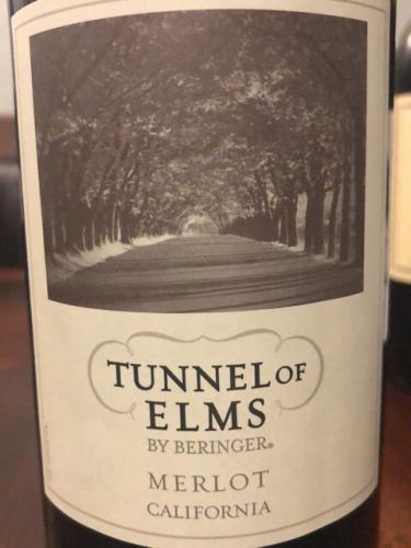Tunnel of Elms - Merlot - 2016