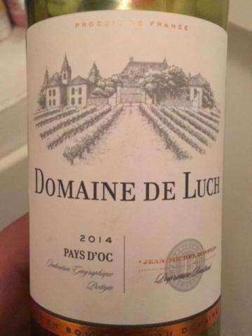 Domaine de Luche - Pays Chardonnay - 2014