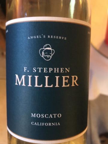 F. Stephen Millier - Angel's Reserve Moscato - 2016