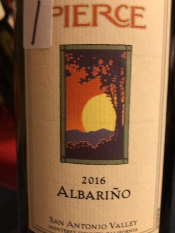 Pierce - Albariño - 2016