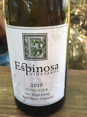 Espinosa Vineyards - Viognier - 2016