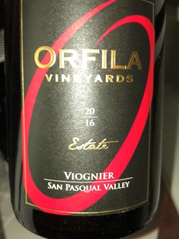 Orfila Vineyards - Lotus Viognier - 2016