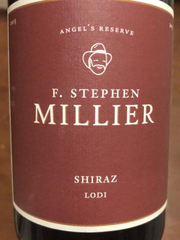 F. Stephen Millier - Angel's Reserve Shiraz - 2016