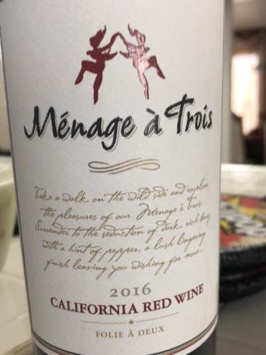 Ménage à Trois - Red - 2016