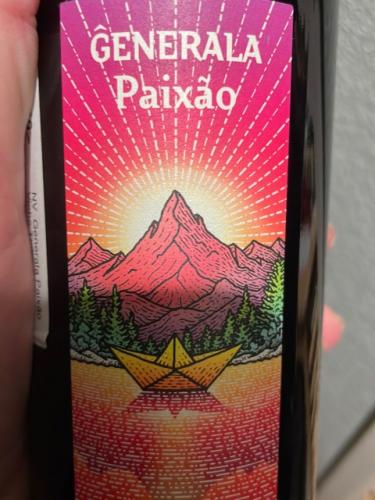 Ĝenerala Paixão - Tinto - N.V.