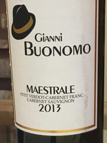 Gianni Buonomo - Petit Verdot - Cabernet Sauvignon - 2013