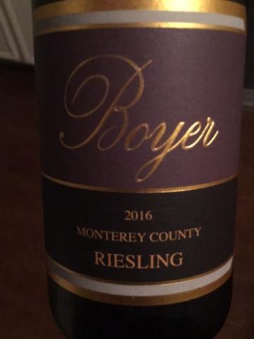 Boyer - Riesling - 2015