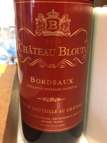 Château Blouin - Bordeaux - 2014