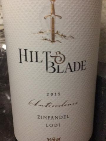 Hilt & Blade - Zinfandel - 2015