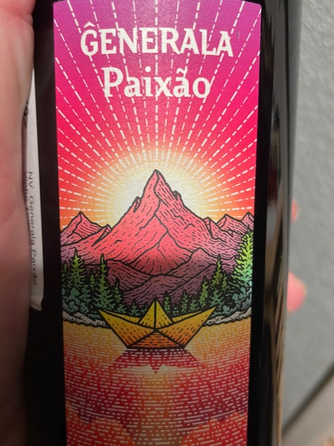 Ĝenerala Paixão - Tinto - N.V.