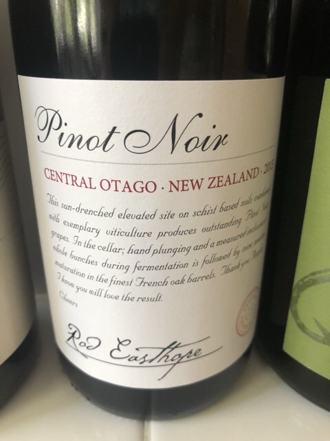 Rod Easthope - Pinot Noir - 2015