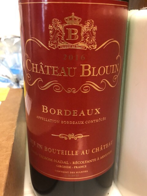 Château Blouin - Bordeaux - 2014