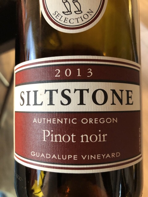 Siltstone Wines - Guadalupe Vineyard Pinot Noir - 2013