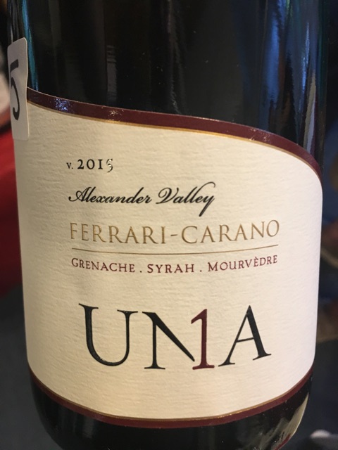 Ferrari Carano - UNA Red Blend - 2015