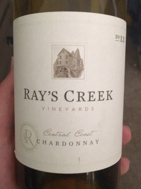 Ray's Creek - Chardonnay - 2013