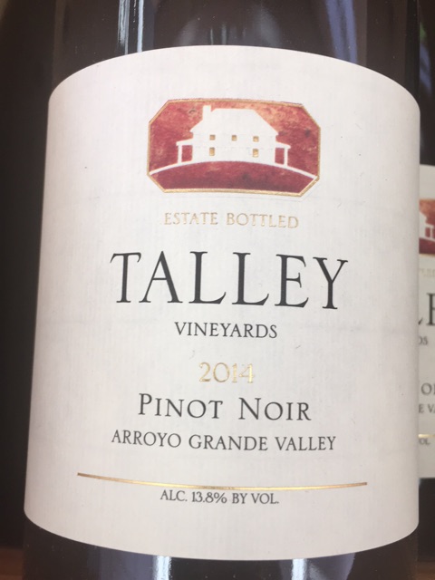Talley Vineyards - Estate Pinot Noir - 2014