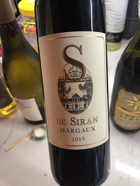 Château Siran - S de Siran Margaux - 2015