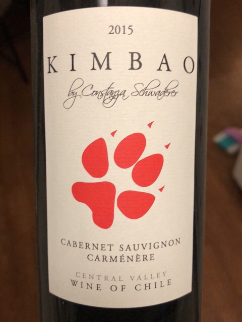 Garcia + Schwaderer - Kimbao Cabernet Sauvignon - Carménère  - 2015