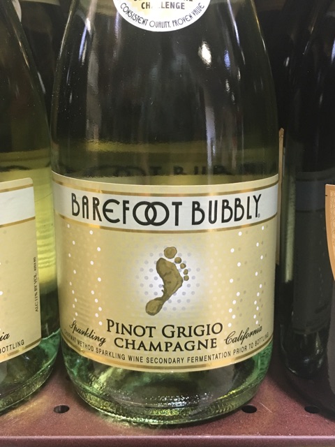 Barefoot - Bubbly Pinot Grigio - N.V.