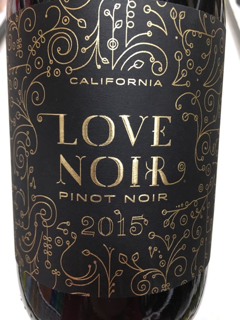 Love Noir - Pinot Noir - 2015
