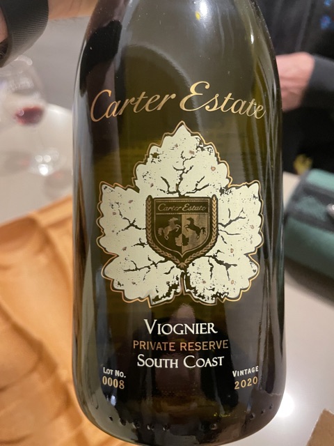 Carter Estate - Private Reserve Viognier - 2020