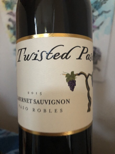 Calcareous - Twisted Paso (Twisted Sisters) Cabernet Sauvignon - 2015