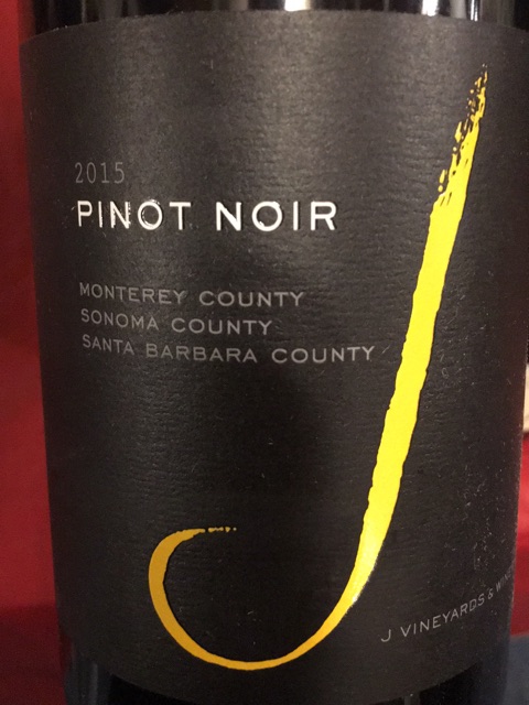 J Vineyards - Pinot Noir - 2015