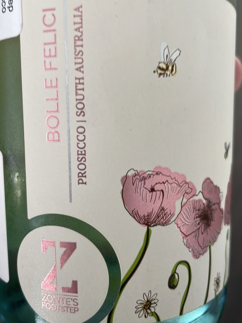Zonte's Footstep - Bolle Felici Prosecco - N.V.