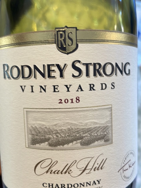 Rodney Strong - Chalk Hill Estate Chardonnay - 2018