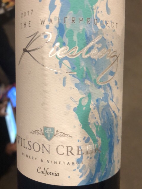 Wilson Creek - The Water Project Riesling - 2016