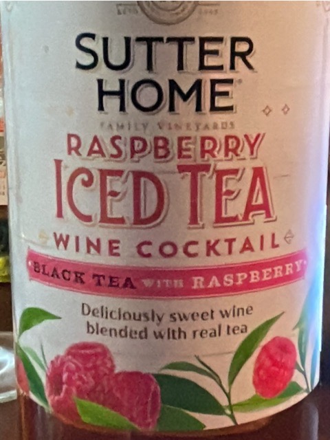 Sutter Home - Raspberry Iced Tea Cocktail - N.V.