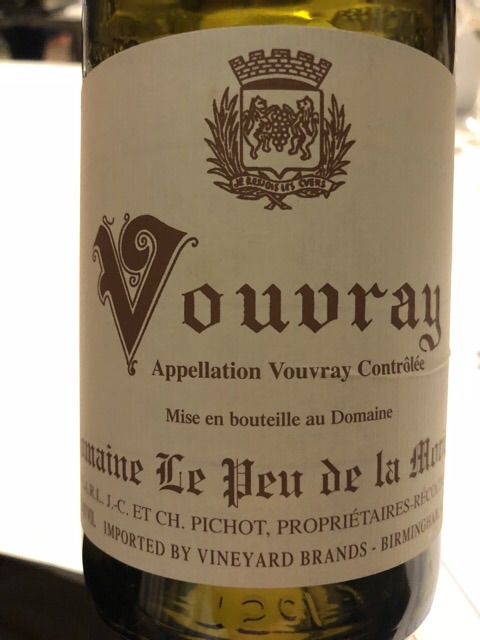 Domaine Pichot - Domaine Le Peu de La Moriette Vouvray - 2016