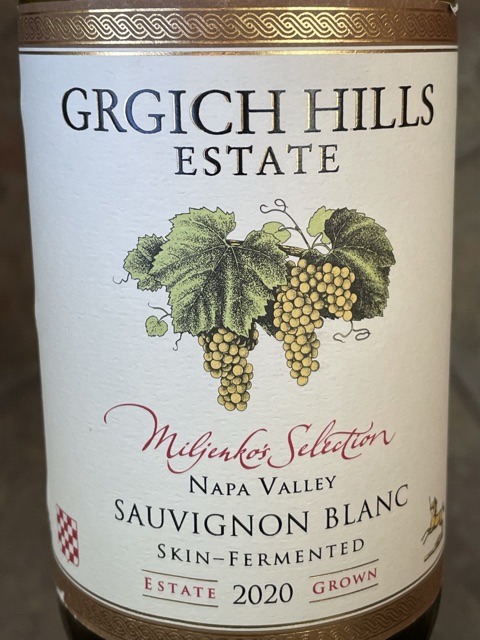 Grgich Hills - Miljenko's Selection Skin Fermented Sauvignon Blanc - 2020