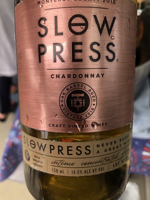 Slow Press - Chardonnay - 2016
